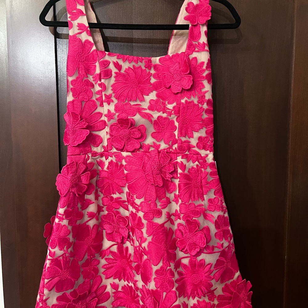 NWT Helsi anthropologie Floral Pink Mini Dress